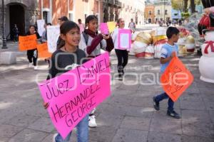 TLAXCALA . MANIFESTACIÓN WILIAM N