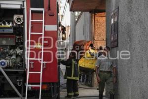 TLAXCALA . INCENDIO DE CASA