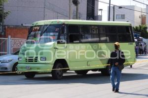 NOTA ROJA . DECESO PASAJERO