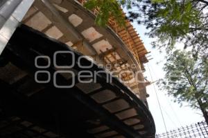 TLAXCALA . INCENDIO TORRE DE RECTORÍA