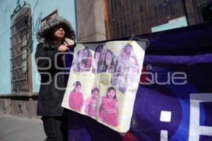TLAXCALA . MANIFESTACIÓN CASO SOL