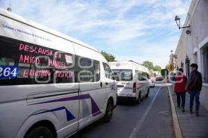 TLAXCALA . CARAVANA TRANSPORTES USU
