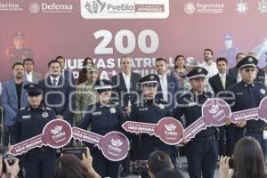 AYUNTAMIENTO . ENTREGA DE PATRULLAS