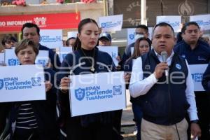 TLAXCALA . RECHAZO REFORMA AL INFONAVIT