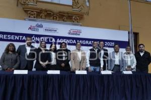 SAN ANDRÉS CHOLULA . AGENDA DE MIGRACIÓN