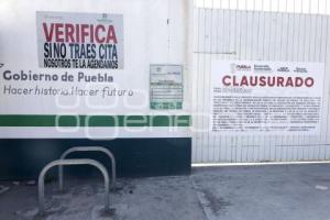 VERIFICENTRO CLAUSURADO