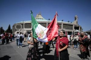 PEREGRINACIÓN ANUAL . BASÍLICA DE GUADALUPE