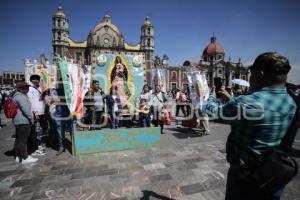 PEREGRINACIÓN ANUAL . BASÍLICA DE GUADALUPE