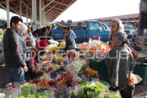 ATLIXCO . VENTA DE FLORES