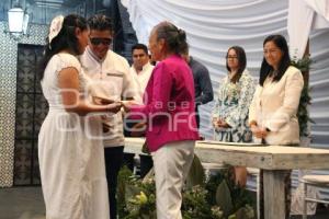 ATLIXCO . BODA COMUNITARIA