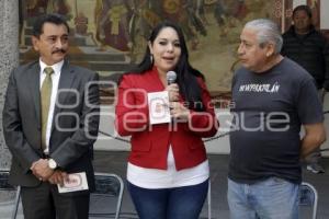 SAN PEDRO CHOLULA . EXPOSICIÓN MIGRANTE