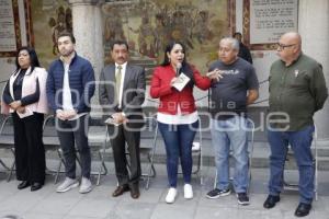 SAN PEDRO CHOLULA . EXPOSICIÓN MIGRANTE