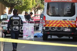 NOTA ROJA . HOMICIDIO