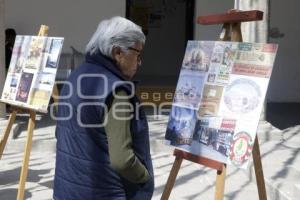 SAN PEDRO CHOLULA . EXPOSICIÓN MIGRANTE