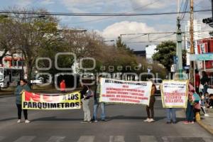 MANIFESTACIÓN . PARQUÍMETROS