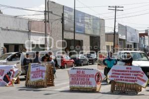 MANIFESTACIÓN . PARQUÍMETROS