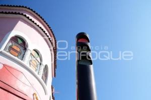 TLAXCALA . SEMÁFORO DESCOMPUESTO