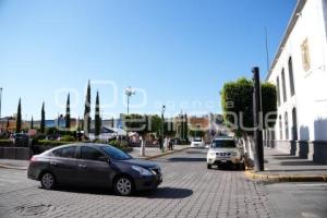 TLAXCALA . SEMÁFORO DESCOMPUESTO