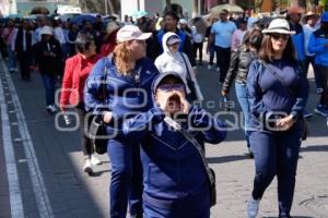 TLAXCALA . MARCHA DE MAESTROS