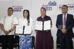 SAN ANDRÉS CHOLULA . CONVENIO DERECHOS HUMANOS