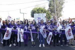 SAN PEDRO CHOLULA . MOVIMIENTO MUJER