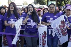SAN PEDRO CHOLULA . MOVIMIENTO MUJER