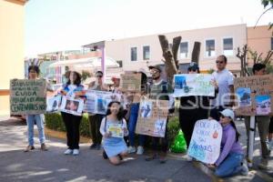 TLAXCALA . MANIFESTACIÓN PODA ÁRBOLES