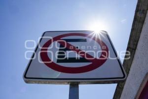 TLAXCALA . COLOCACIÓN DE SEÑALÉTICA