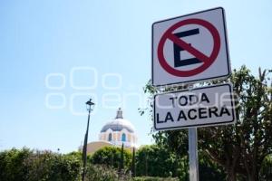 TLAXCALA . COLOCACIÓN DE SEÑALÉTICA