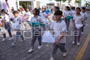 TLAXCALA . DESFILE BENITO JUÁREZ