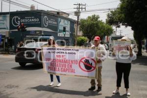 PARQUÍMETROS . MANIFESTACIÓN