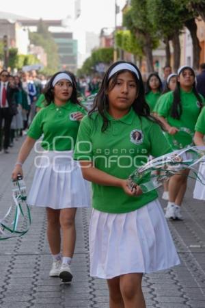 TLAXCALA . DESFILE BENITO JUÁREZ
