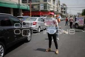 PARQUÍMETROS . MANIFESTACIÓN