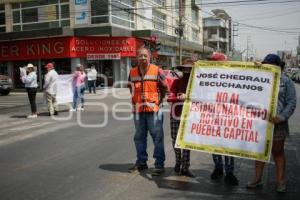 PARQUÍMETROS . MANIFESTACIÓN