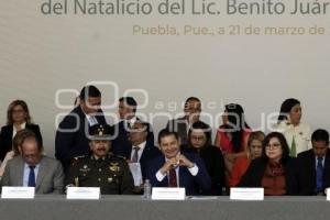 GOBIERNO ESTATAL . CEREMONIA BENITO JUÁREZ