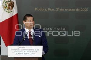 GOBIERNO ESTATAL . CEREMONIA BENITO JUÁREZ