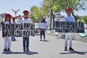 TLAXCALA . MANIFESTACIÓN TAUROMAQUIA