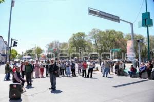 TLAXCALA . MANIFESTACIÓN DESABASTO AGUA
