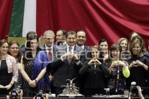 CONGRESO DE LA UNIÓN . ANIVERSARIO PUEBLA
