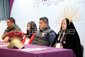 TLAXCALA . REPRESENTACIÓN MÁRTIR DEL CALVARIO