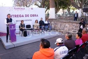 TLAXCALA . REHABILITACIÓN DE CALLE