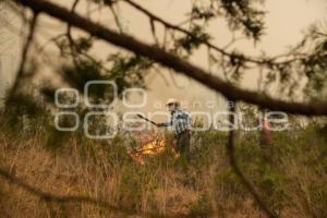 TLAXCALA . INCENDIO ATLTZAYACAN