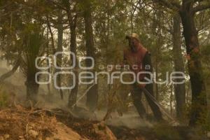 TLAXCALA . INCENDIO ATLTZAYACAN