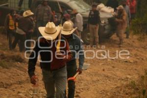 TLAXCALA . INCENDIO ATLTZAYACAN