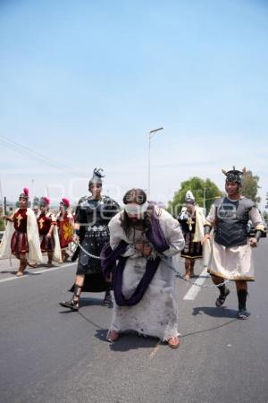 TLAXCALA . RECORRIDO CRISTO PRESO