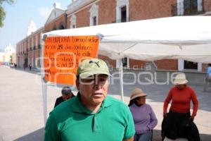 TLAXCALA . HUELGA DE TRABAJADORES