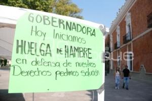 TLAXCALA . HUELGA DE TRABAJADORES