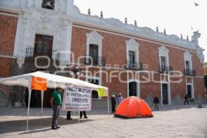 TLAXCALA . HUELGA DE TRABAJADORES