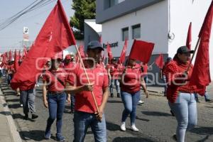 DÍA DEL TRABAJO . ANTORCHA MAGISTERIAL