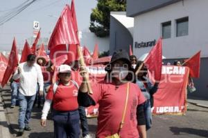 DÍA DEL TRABAJO . ANTORCHA MAGISTERIAL